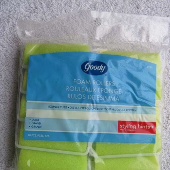 Goody Foam Rollers Volume Body Curls Hair Curlers Soft Bouncy Small Medium Large - Picture 11 of 16